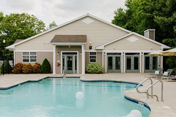 Heated saltwater pool